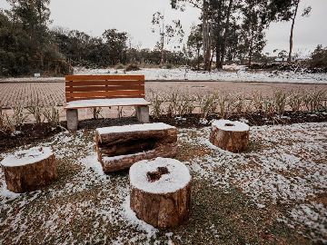 NO INVERNO, O ESPET�CULO DA NEVE