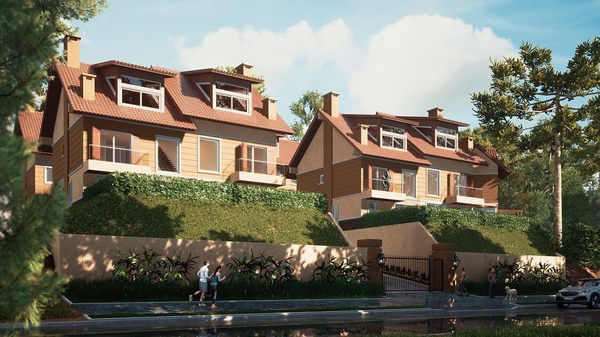 Casa Geminada - Venda - Parque das Hort�nsias - Canela - RS